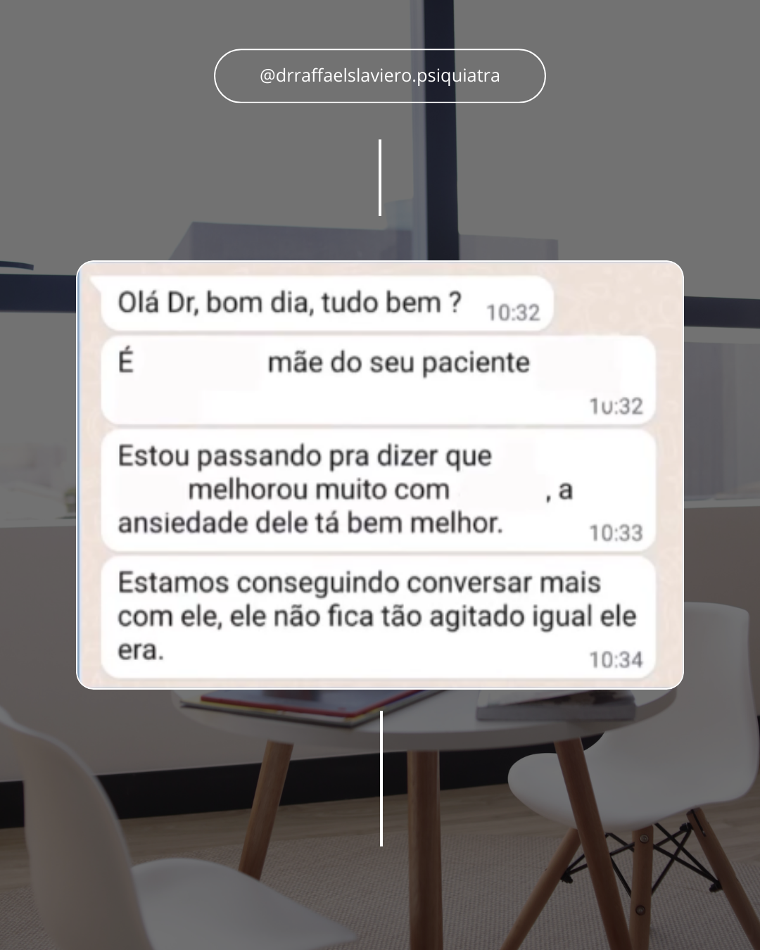 Depoimento de pacientes